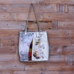 Honorable Mention -- Rachel Siegel for And the Flowers Emerge bag
