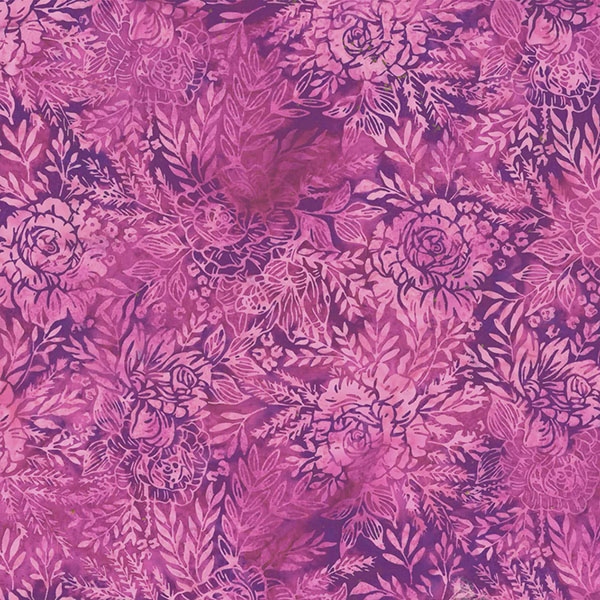 T2384-23-Fuchsia , Hoffman Bali Batiks , Hoffman California Fabric