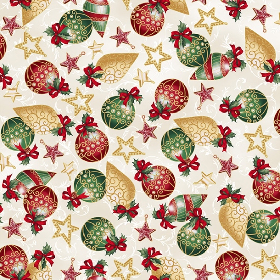 V7168-20G-Natural-Gold , Holiday Elegance , Hoffman California Fabric