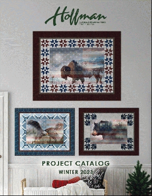 Hoffman Fabrics Winter 2023 Project Book by Hoffman California Fabrics
