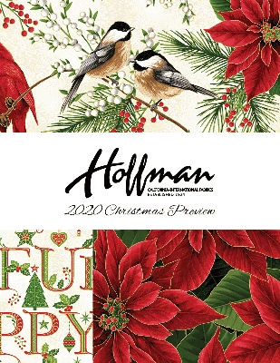 Hoffman Fabrics Christmas 2020 Preview Collection by Hoffman California Fabrics