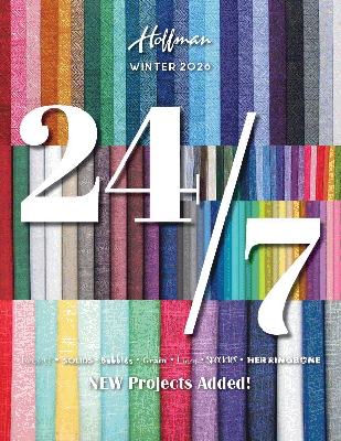 Hoffman Fabrics 24/7 Lookbook by Hoffman California Fabrics