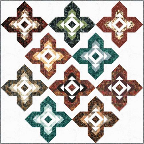 Cross Cut , , Hoffman California Fabrics
