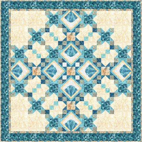 Sanibel Shells , , Hoffman California Fabrics