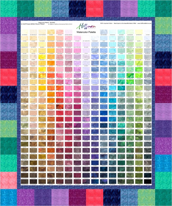 Watercolor Palette With Snaps by 
