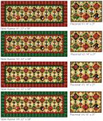 Christmas Table Runner with Placemats